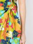 Faithfull the Brand Jurk met bladprint Veelkleurig - Thumbnail 5