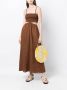 Faithfull the Brand Midi-jurk Bruin - Thumbnail 2