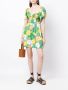 Faithfull the Brand Mini-jurk met bloemenprint Groen - Thumbnail 2