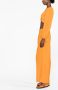 Faithfull the Brand Broek met wijde pijpen Oranje - Thumbnail 3