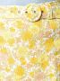 Faithfull the Brand Shorts met bloemenprint Geel - Thumbnail 5