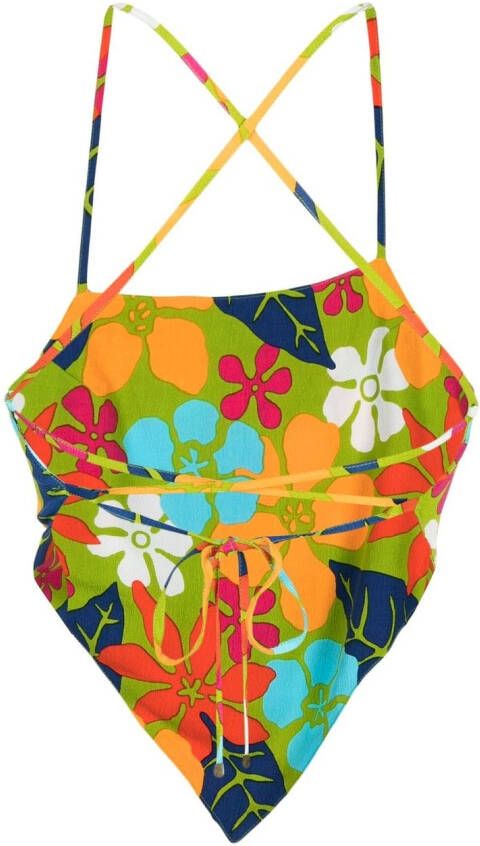 Faithfull the Brand Top met sjaal Veelkleurig