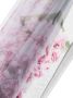 Faliero Sarti Sjaal met bloe print Paars - Thumbnail 2