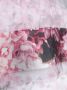 Faliero Sarti Sjaal met bloe print Paars - Thumbnail 3