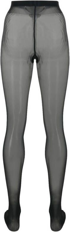 Falke Doorzichtige panty Zwart