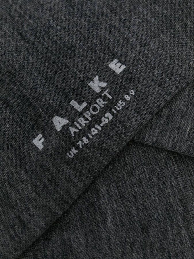 Falke Sokken met logo Grijs