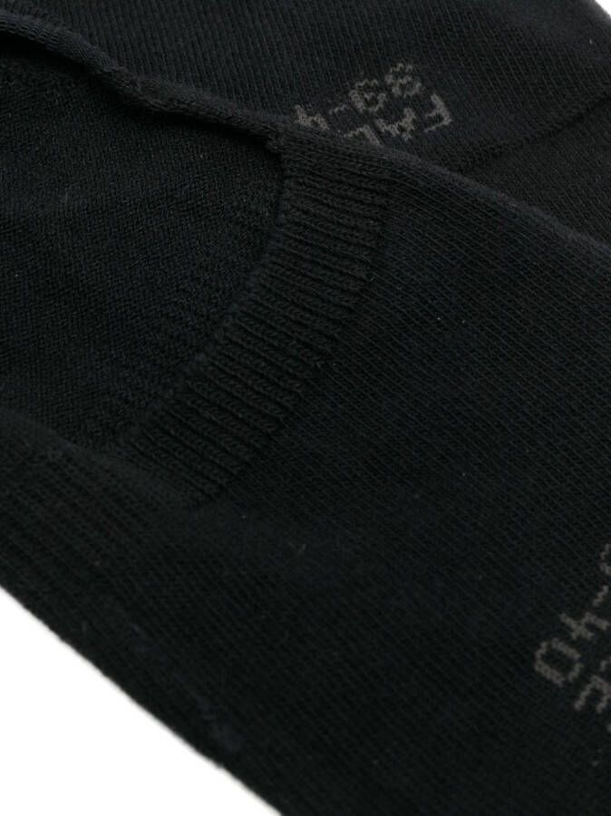 Falke Step fine-knit socks Zwart