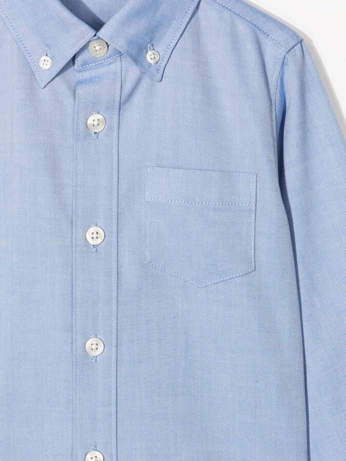 familiar Blouse met knopen Blauw