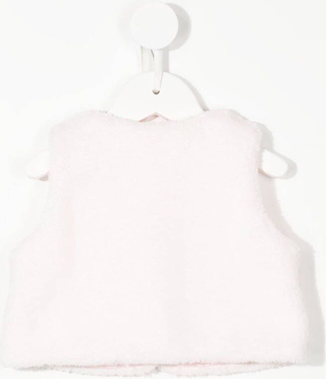 familiar Bodywarmer met patch Roze