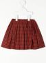 Familiar Geruite rok Rood - Thumbnail 2
