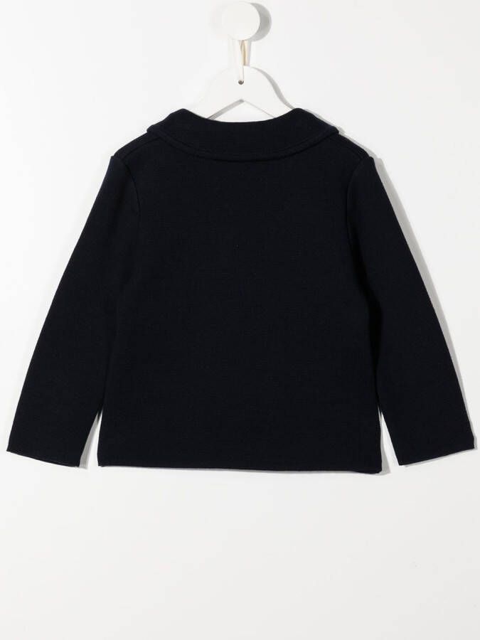 familiar Jack met enkele rij knopen Blauw