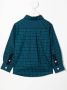 Familiar Shirt met gingham ruit Blauw - Thumbnail 2