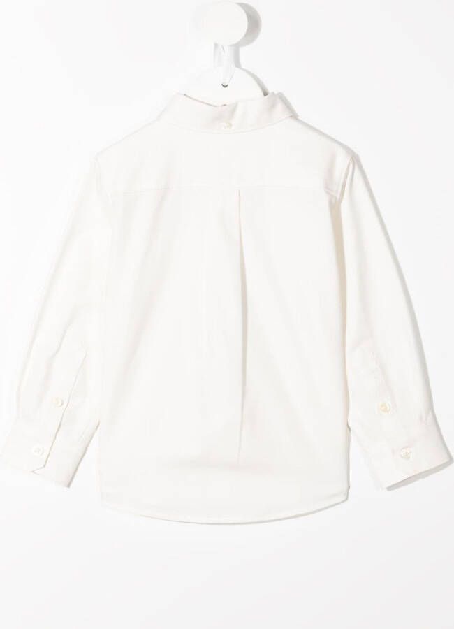 familiar Shirt met knopen Wit