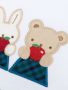 Familiar Slabbetje met dierenprint Wit - Thumbnail 2