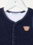 Familiar Teddy top met borduurwerk Blauw - Thumbnail 3