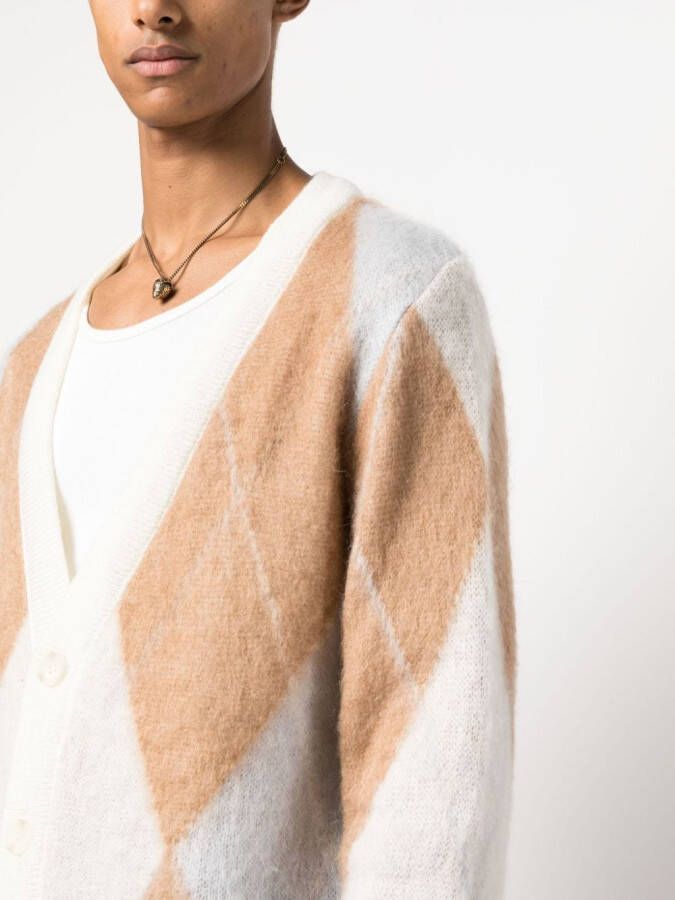 Family First Vest met V-hals Beige