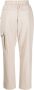 Family First Broek met elastische taille Beige - Thumbnail 2