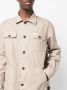 Fay Button-down overhemd Beige - Thumbnail 5