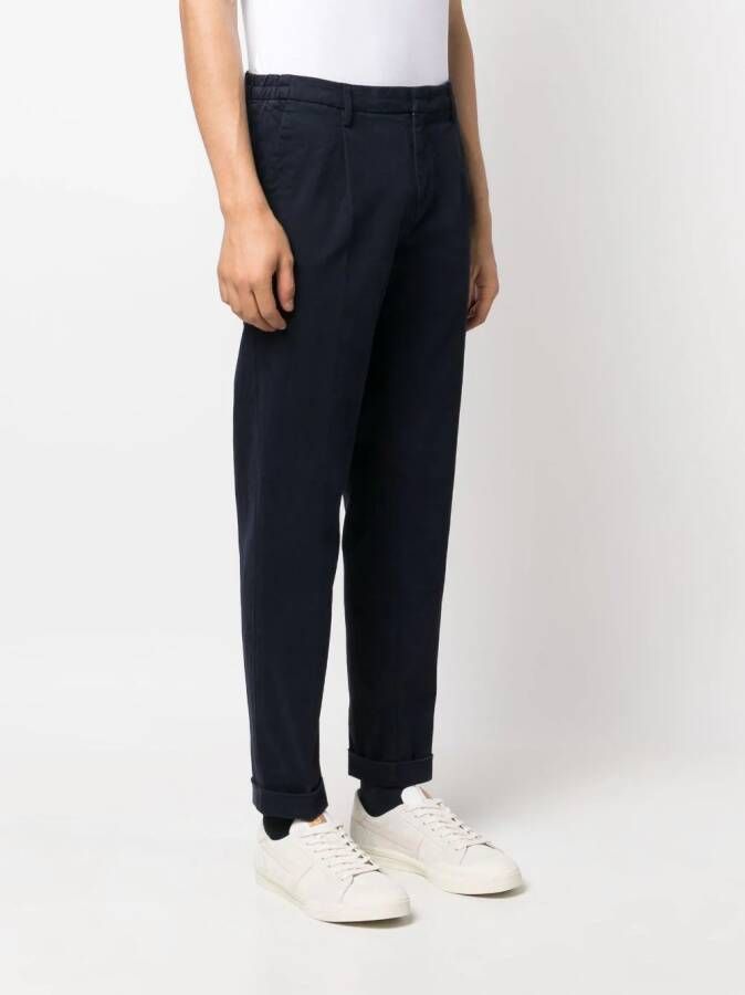 Fay Rechte pantalon Blauw