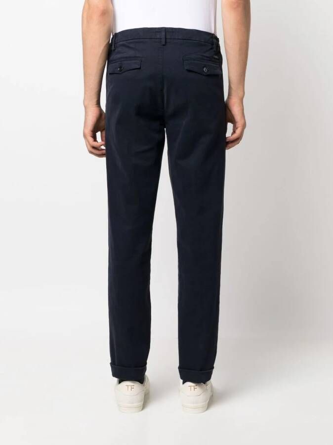 Fay Rechte pantalon Blauw