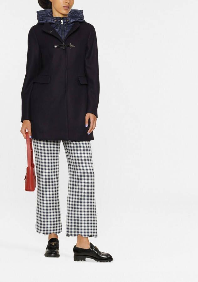 Fay Duffeljas met capuchon Blauw