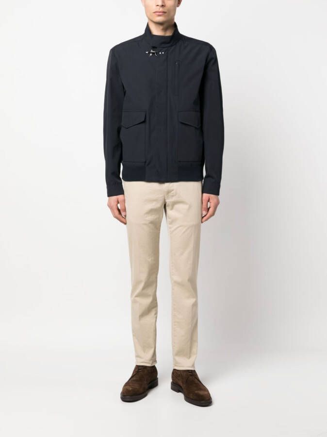 Fay Jack met hoge hals Blauw