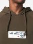 Fay Hoodie met logoprint Groen - Thumbnail 5