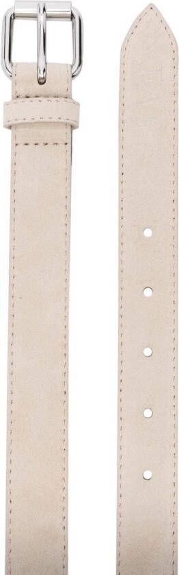 Fay Kids Leren gespriem Beige