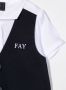 Fay Kids Shirt met geborduurd logo Wit - Thumbnail 3
