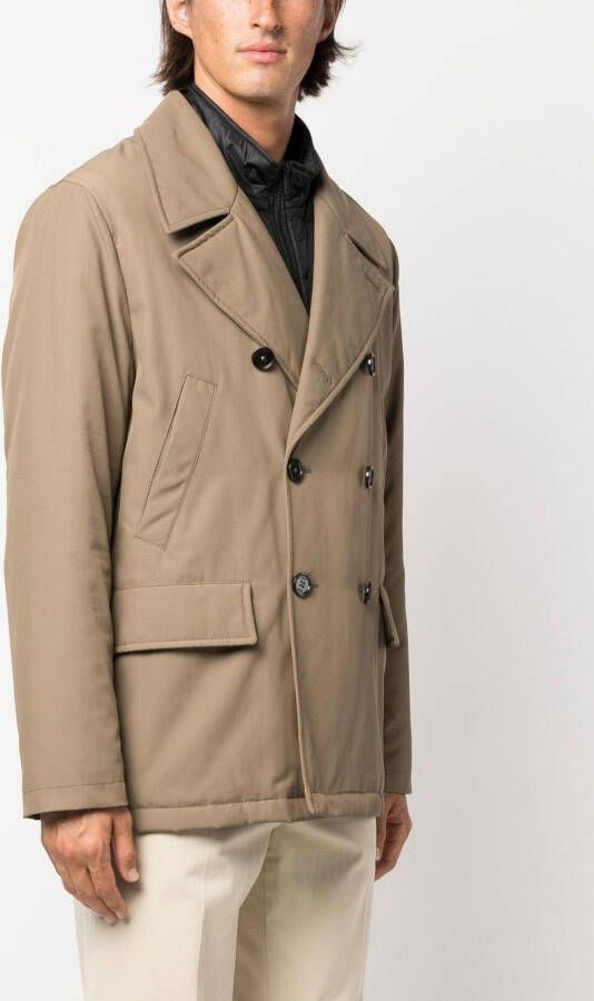 Fay Jas met dubbele rij knopen Beige