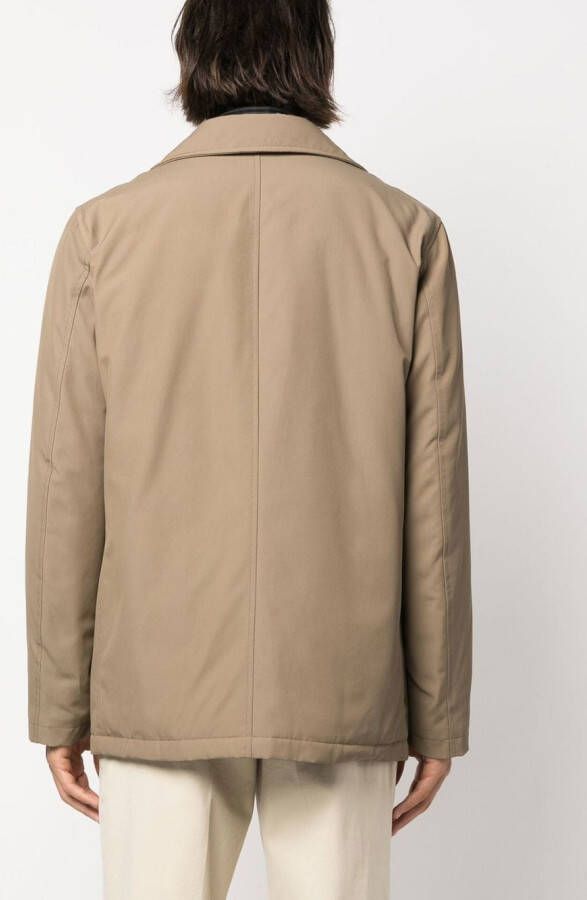 Fay Jas met dubbele rij knopen Beige