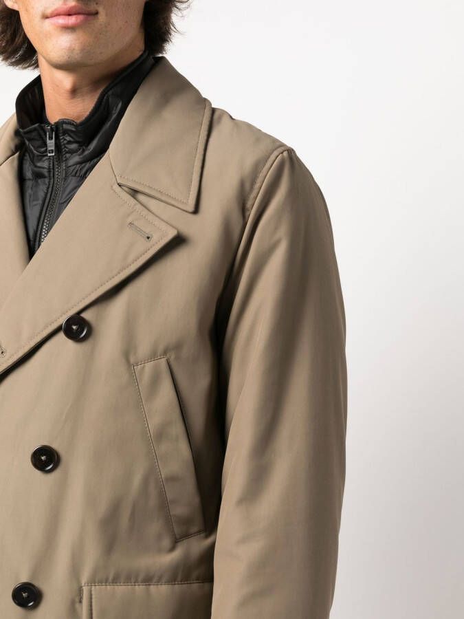 Fay Jas met dubbele rij knopen Beige