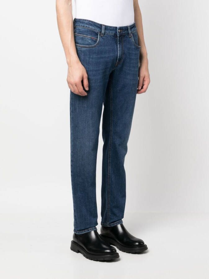 Fay Slim-fit jeans Blauw
