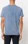 Fay T-shirt met logoprint Blauw - Thumbnail 4