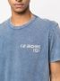 Fay T-shirt met logoprint Blauw - Thumbnail 5