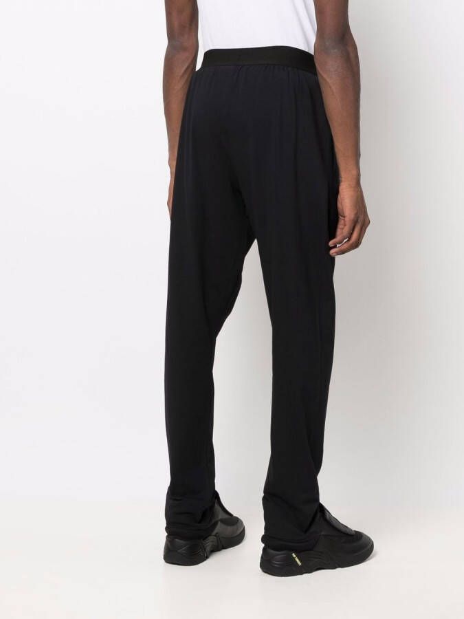 Fear Of God Broek met logo taille Zwart