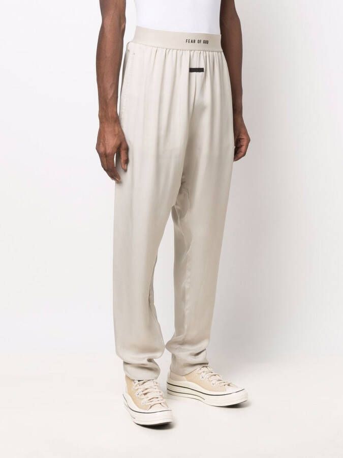 Fear Of God Broek met verlaagd kruis Beige