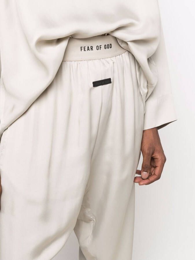 Fear Of God Broek met verlaagd kruis Beige