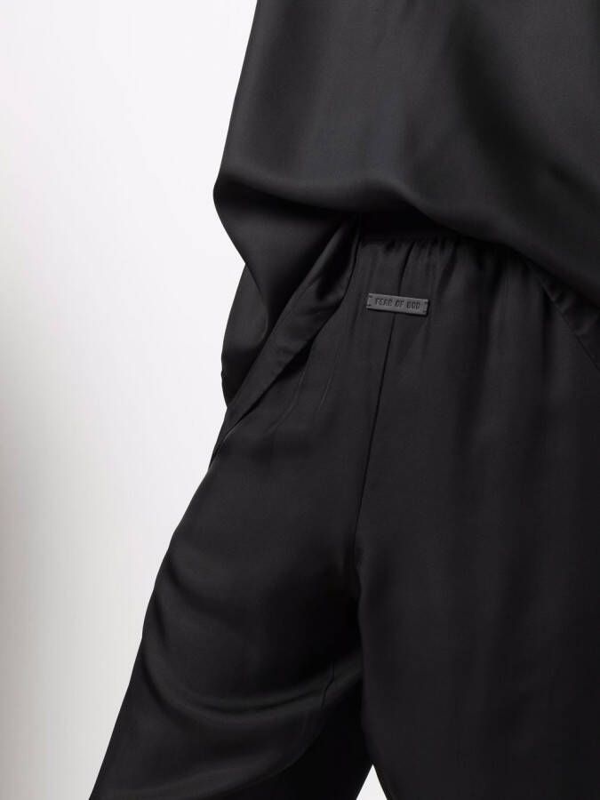 Fear Of God Broek met verlaagd kruis Zwart