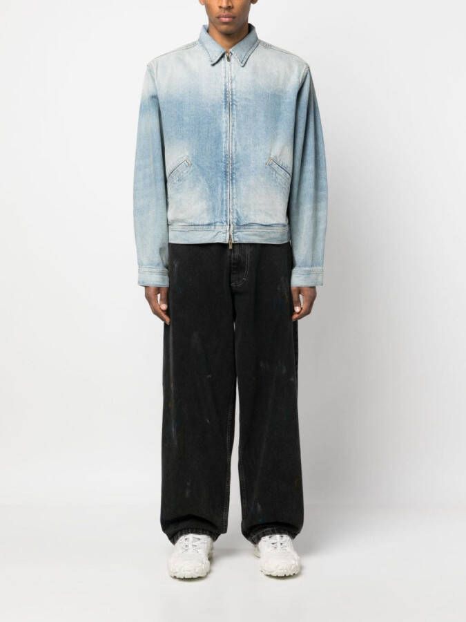 Fear Of God Bomberjack met rits Blauw