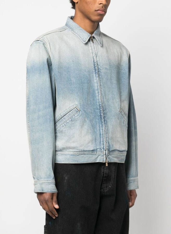 Fear Of God Bomberjack met rits Blauw