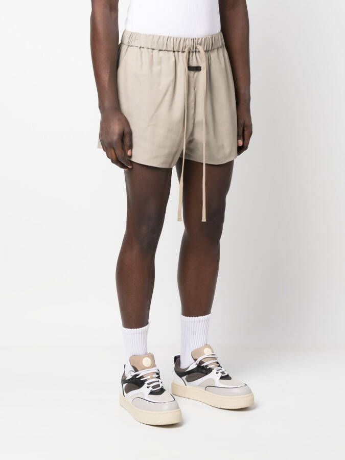 Fear Of God Shorts met trekkoordtaille Beige