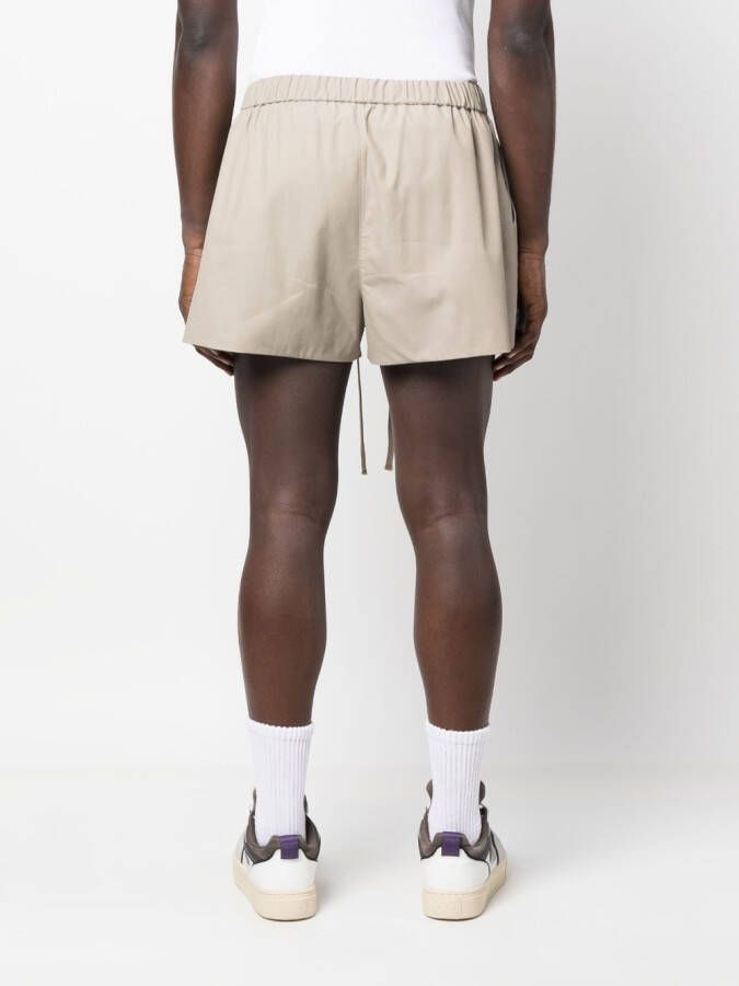 Fear Of God Shorts met trekkoordtaille Beige