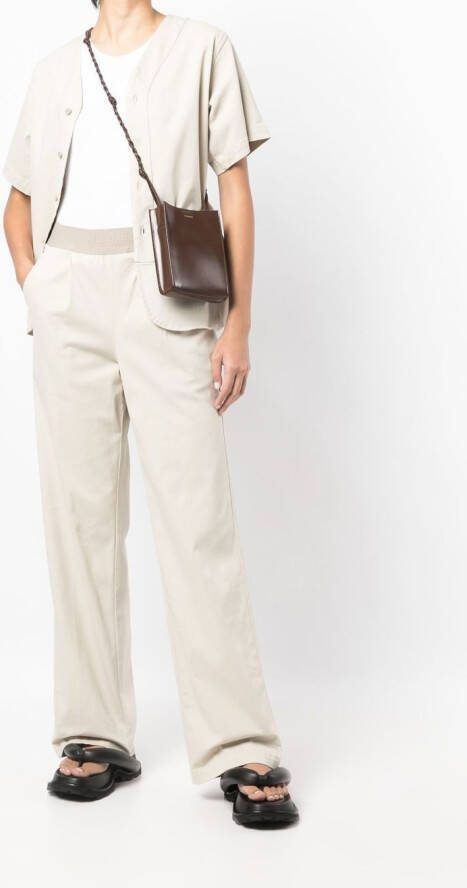 FEAR OF GOD ESSENTIALS Blouse met korte mouwen Bruin