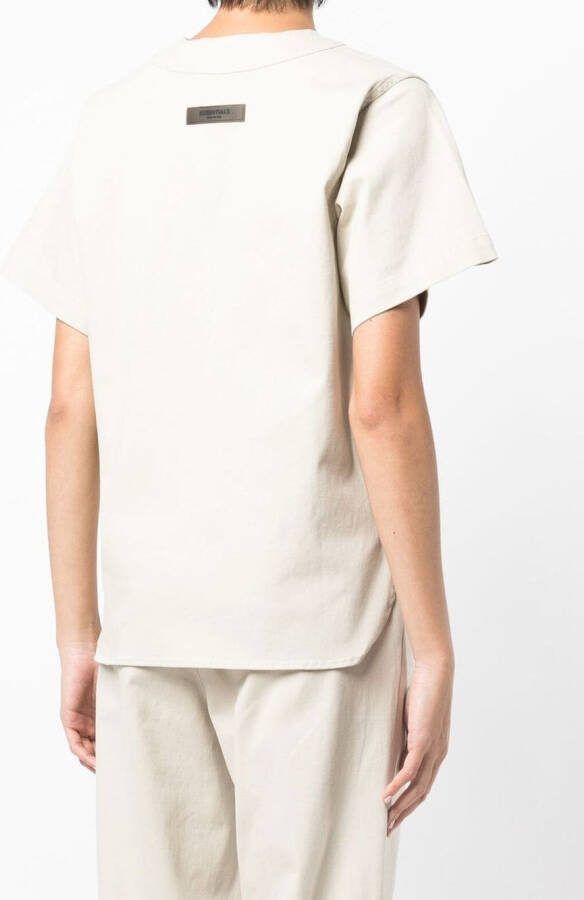 FEAR OF GOD ESSENTIALS Blouse met korte mouwen Bruin