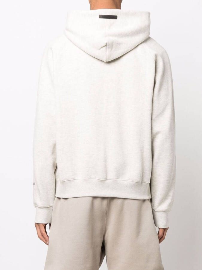 FEAR OF GOD ESSENTIALS Hoodie met logoprint Beige