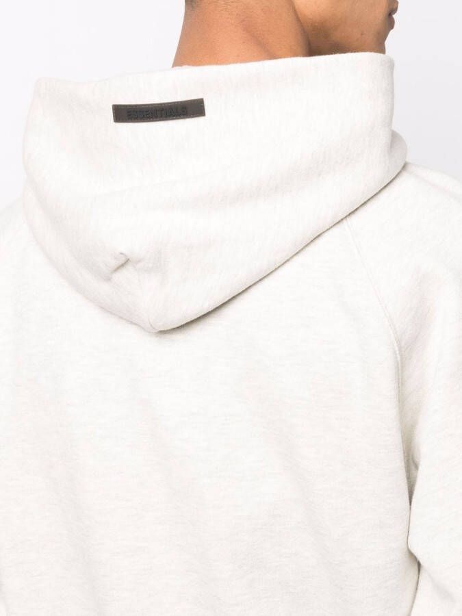 FEAR OF GOD ESSENTIALS Hoodie met logoprint Beige