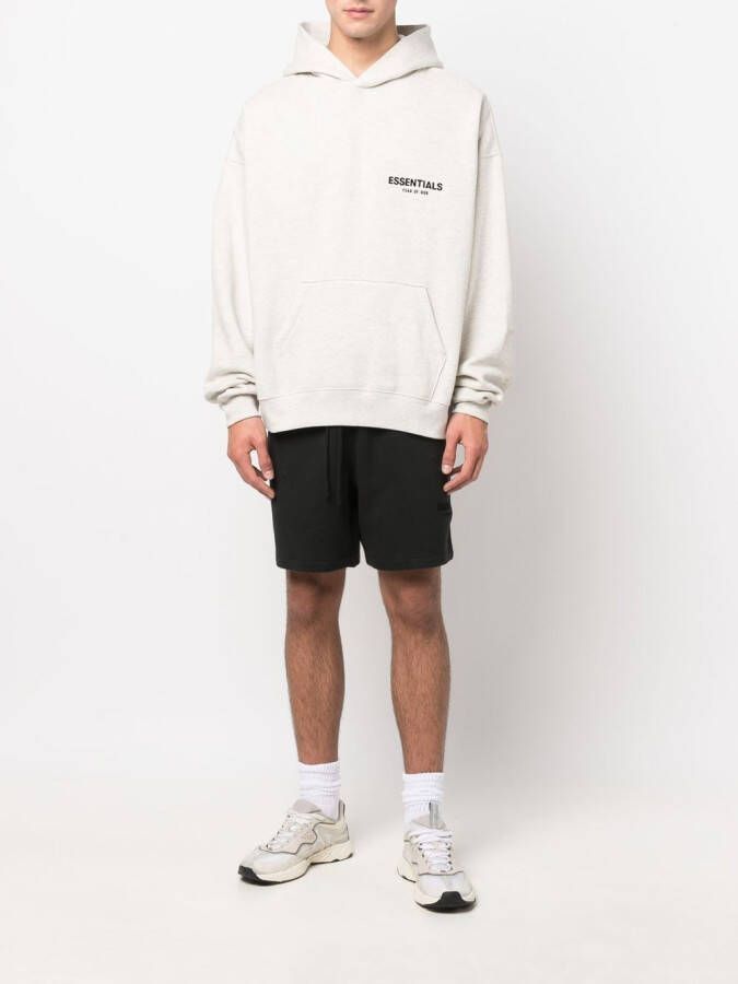 FEAR OF GOD ESSENTIALS Hoodie met logoprint Beige