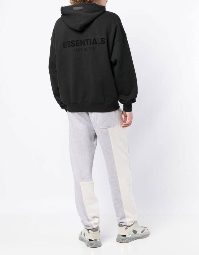 FEAR OF GOD ESSENTIALS Hoodie met logoprint Zwart