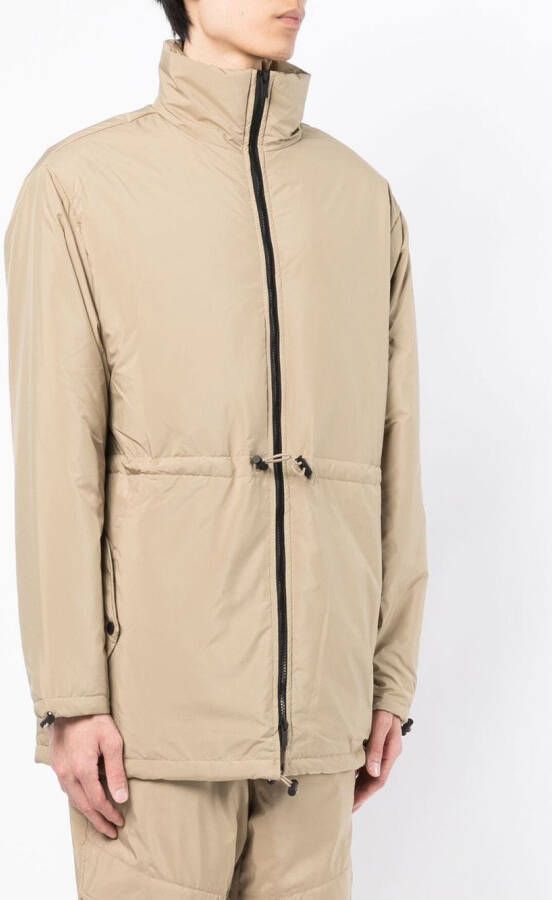 FEAR OF GOD ESSENTIALS Jack met rits Bruin